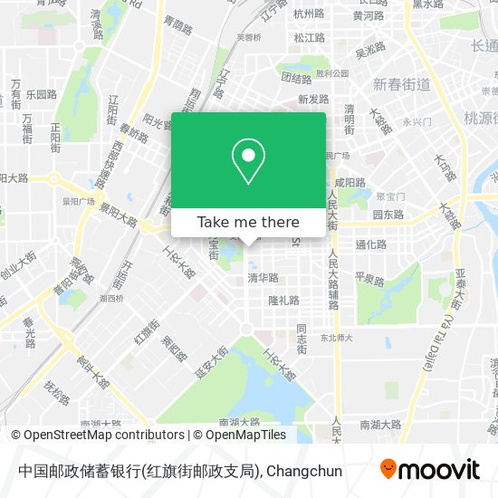 中国邮政储蓄银行(红旗街邮政支局) map