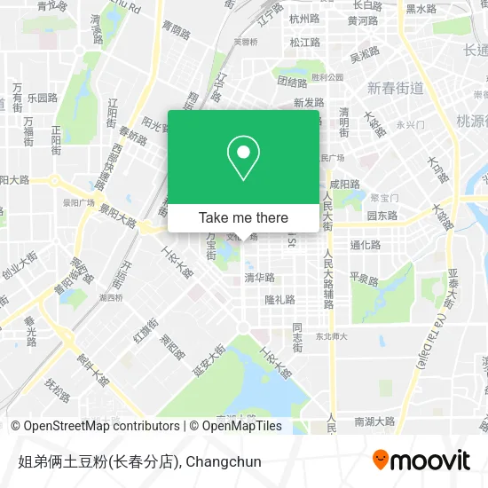姐弟俩土豆粉(长春分店) map