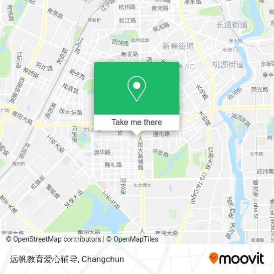 远帆教育爱心辅导 map