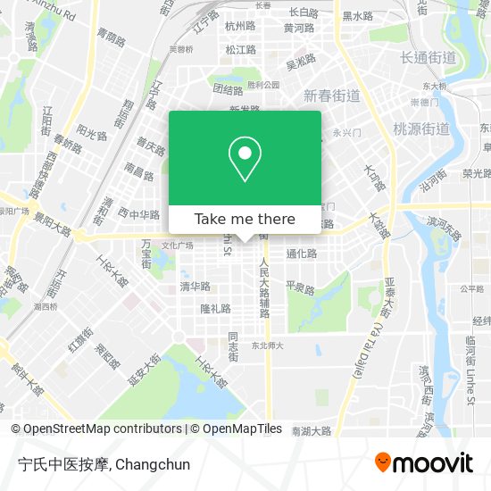 宁氏中医按摩 map