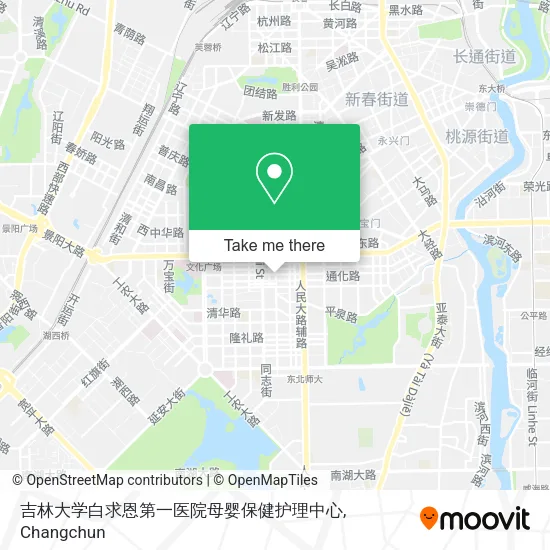 吉林大学白求恩第一医院母婴保健护理中心 map