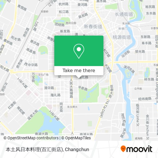 本土风日本料理(百汇街店) map