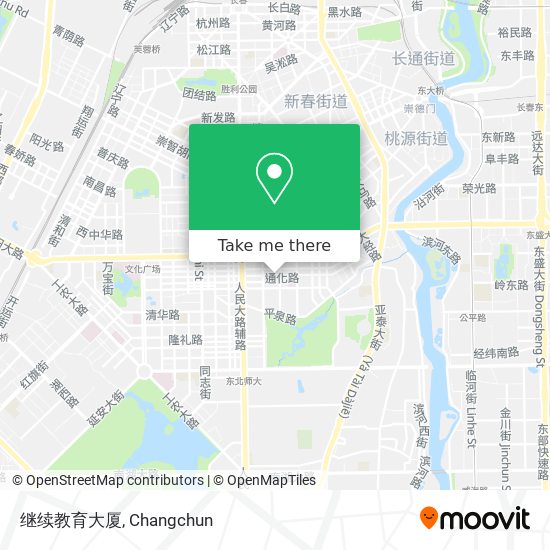 继续教育大厦 map