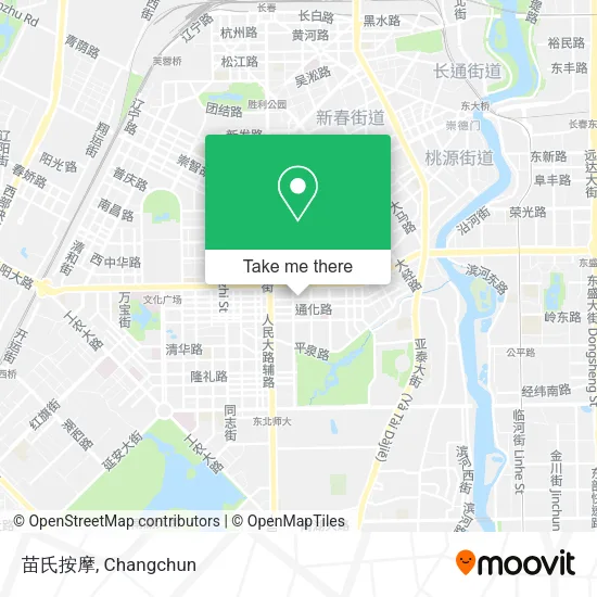 苗氏按摩 map
