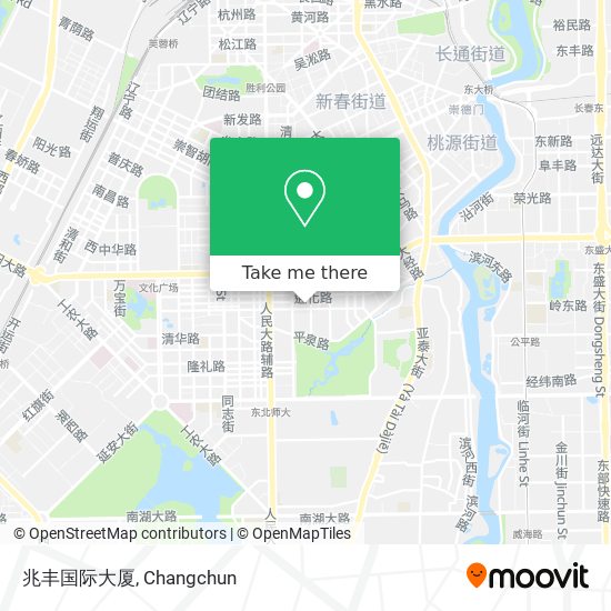 兆丰国际大厦 map