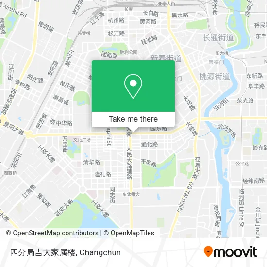 四分局吉大家属楼 map
