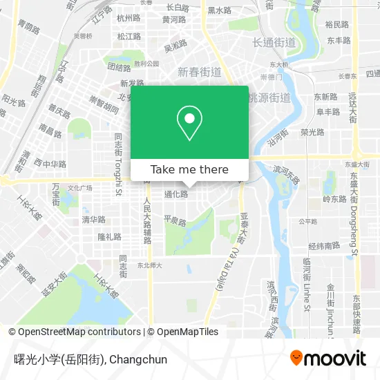 曙光小学(岳阳街) map