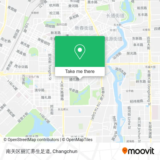 南关区丽汇养生足道 map