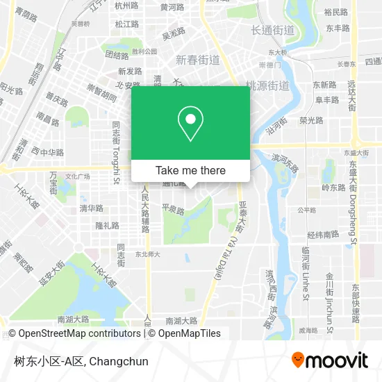 树东小区-A区 map