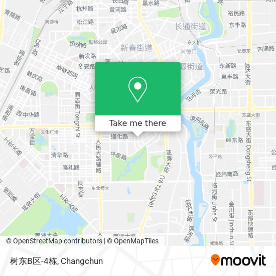 树东B区-4栋 map