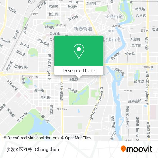 永发A区-1栋 map