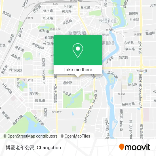 博爱老年公寓 map