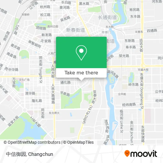 中信御园 map