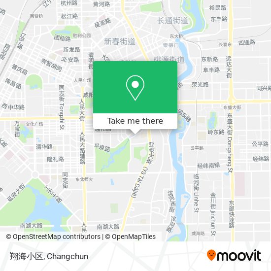 翔海小区 map