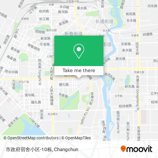 市政府宿舍小区-10栋 map