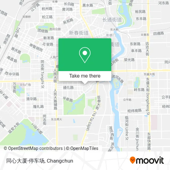 同心大厦-停车场 map