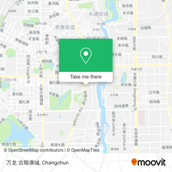 万龙·吉顺康城 map