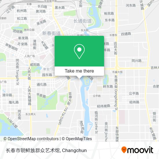 长春市朝鲜族群众艺术馆 map