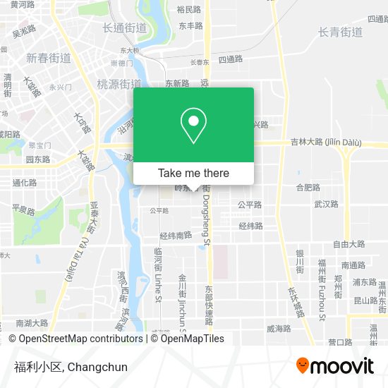 福利小区 map