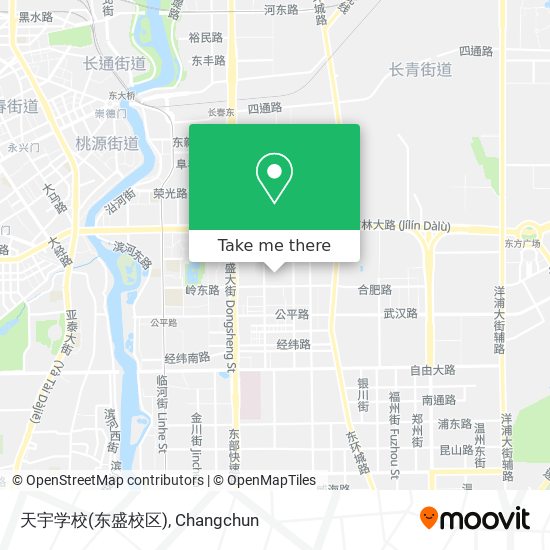 天宇学校(东盛校区) map
