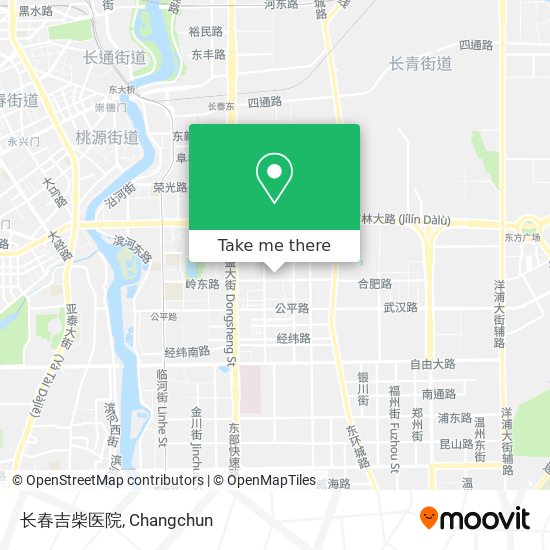 长春吉柴医院 map