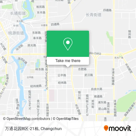 万通花园B区-21栋 map