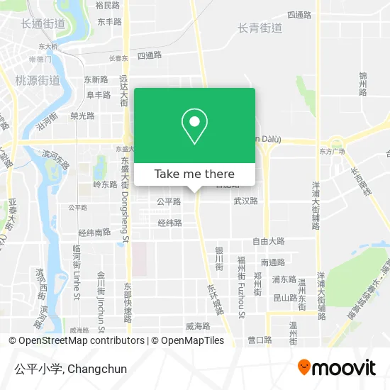 公平小学 map