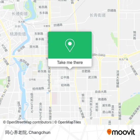 同心养老院 map