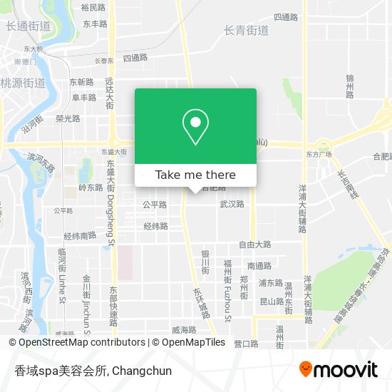 香域spa美容会所 map