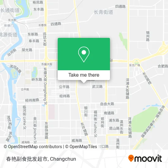 春艳副食批发超市 map
