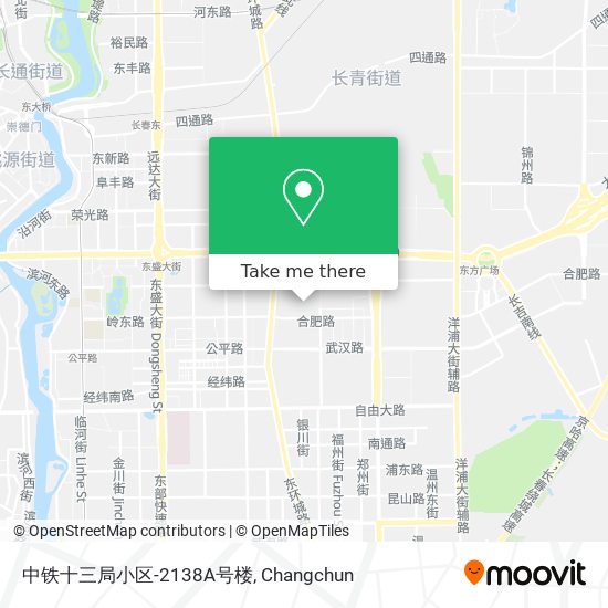 中铁十三局小区-2138A号楼 map