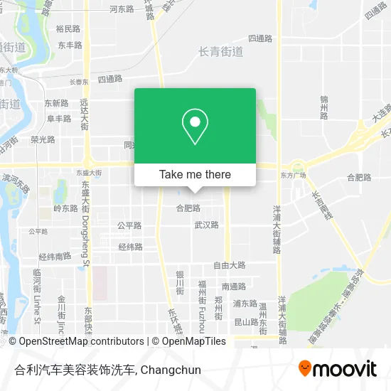 合利汽车美容装饰洗车 map