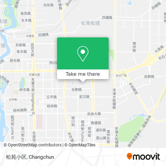 松苑小区 map