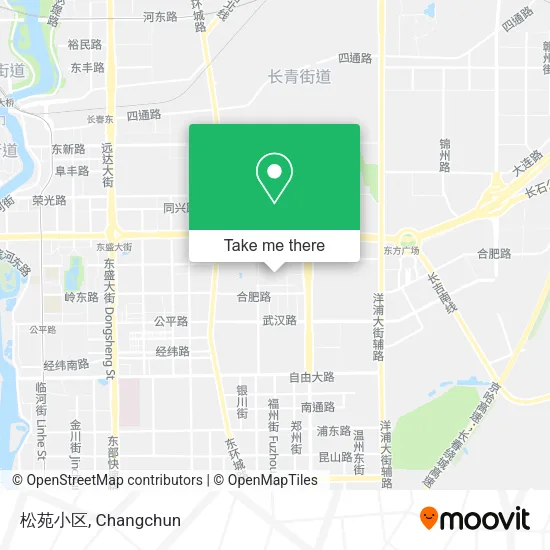 松苑小区 map