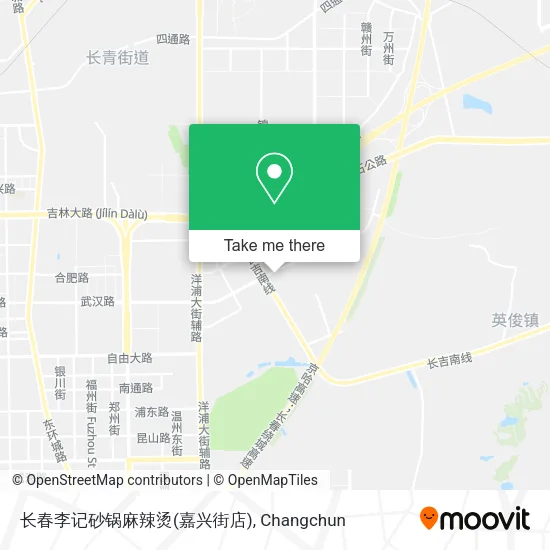 长春李记砂锅麻辣烫(嘉兴街店) map