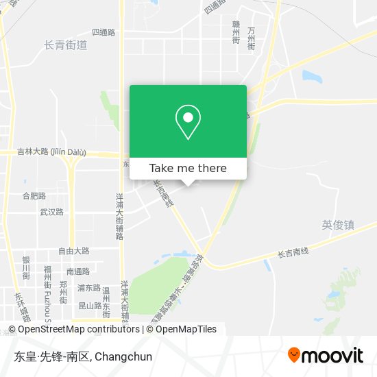 东皇·先锋-南区 map