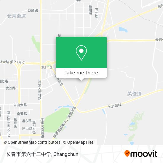 长春市第六十二中学 map
