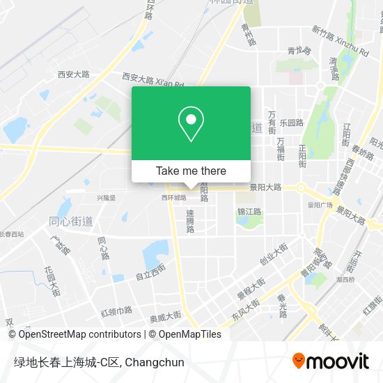 绿地长春上海城-C区 map