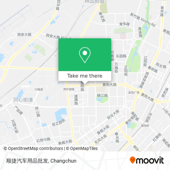 顺捷汽车用品批发 map