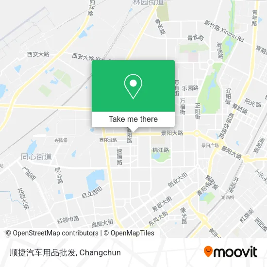 顺捷汽车用品批发 map