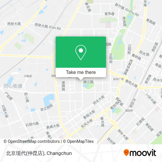 北京现代(仲昆店) map