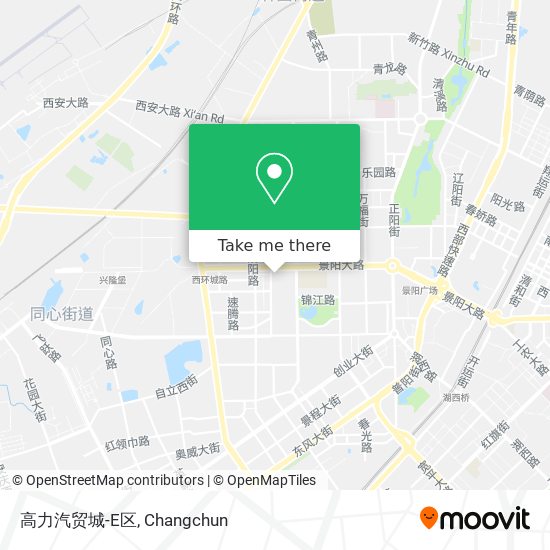 高力汽贸城-E区 map
