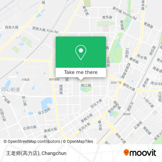 王老师(高力店) map