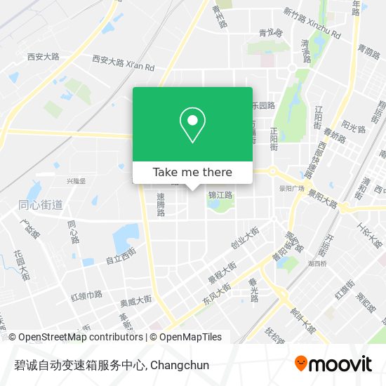 碧诚自动变速箱服务中心 map