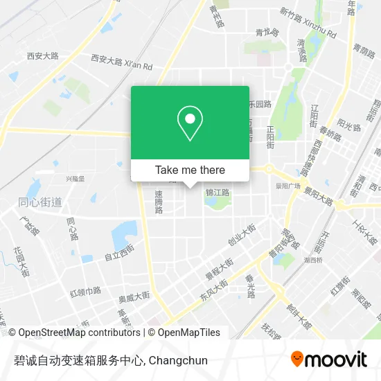 碧诚自动变速箱服务中心 map