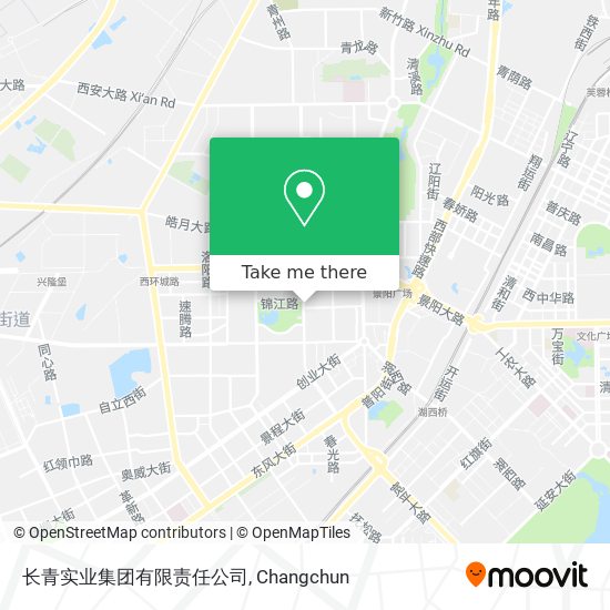 长青实业集团有限责任公司 map