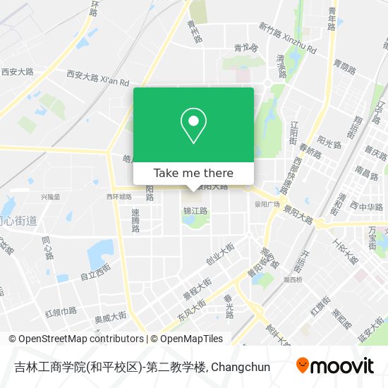 吉林工商学院(和平校区)-第二教学楼 map