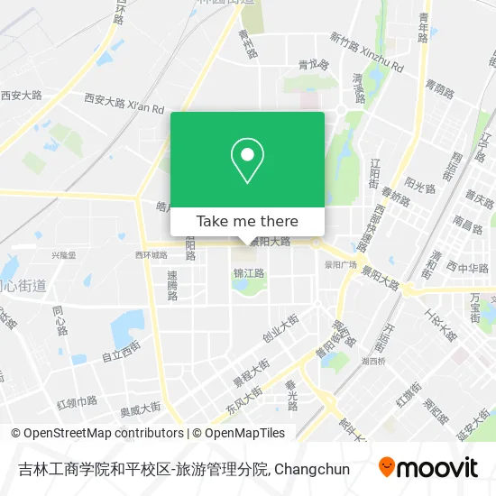 吉林工商学院和平校区-旅游管理分院 map