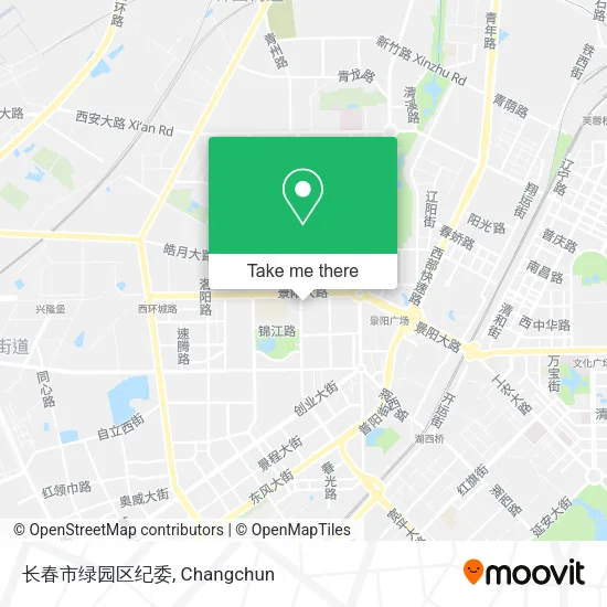 长春市绿园区纪委 map