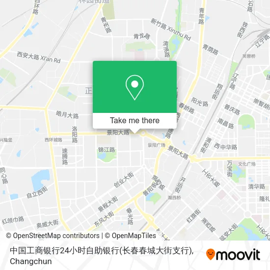 中国工商银行24小时自助银行(长春春城大街支行) map